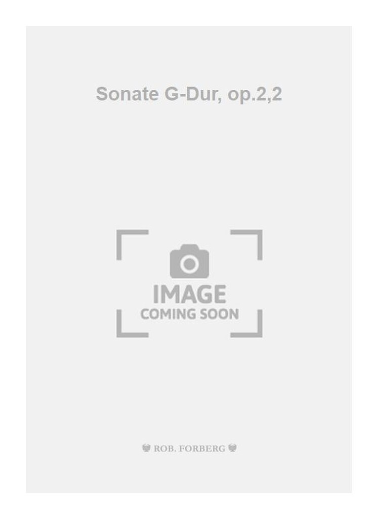 Sonate G-Dur, op.2,2